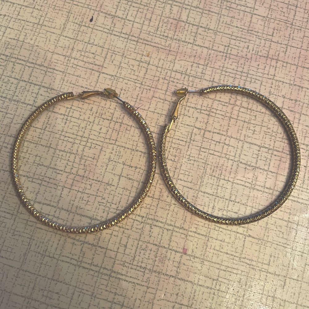 Hoop earrings